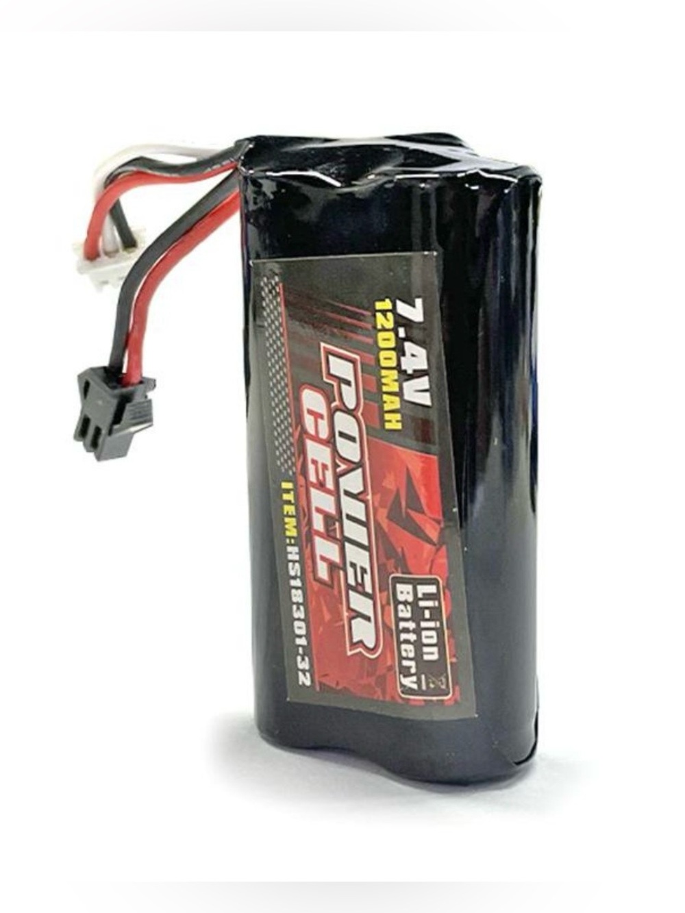 Original 7.4V 1200mAh Li-ion Power Cell Battery - Black